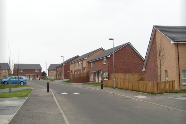 An image of a West Whitlawburn Housing Community Development.